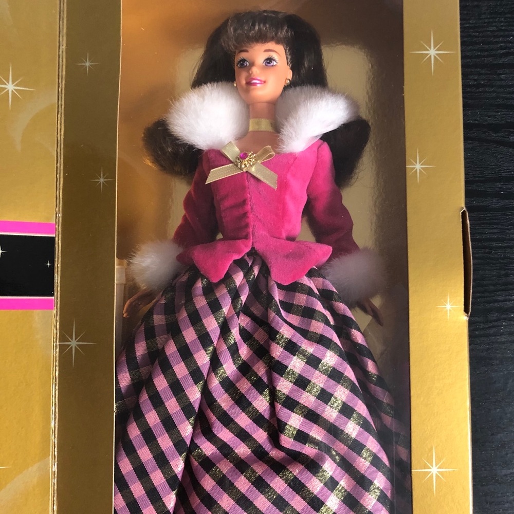 Avon winter rhapsody Barbie—in box!!